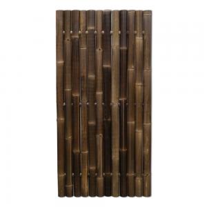 Bamboe schutting zwart 90 x 180 cm x 60-80 mm Bamboe schutting zwart 90 x 180 cm x 60-80 mm